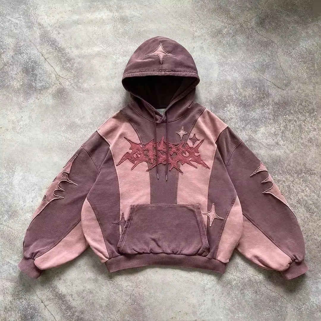 PINK GOTHIC HOODIE